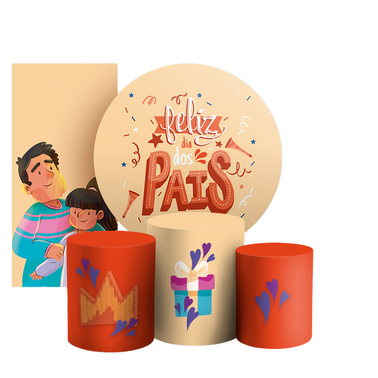 Arte Digital Painel de Festa - Dia dos Pais 804515