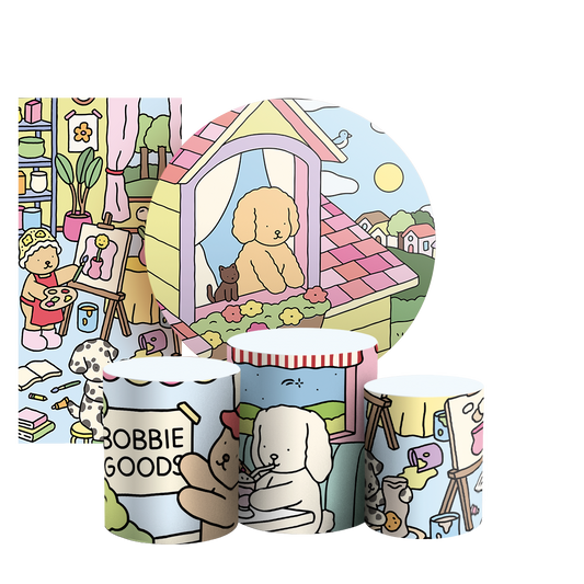 Arte Digital Painel de Festa - Bobbie Goods 804527