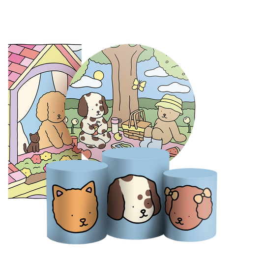 Arte Digital Painel de Festa - Bobbie Goods 804528