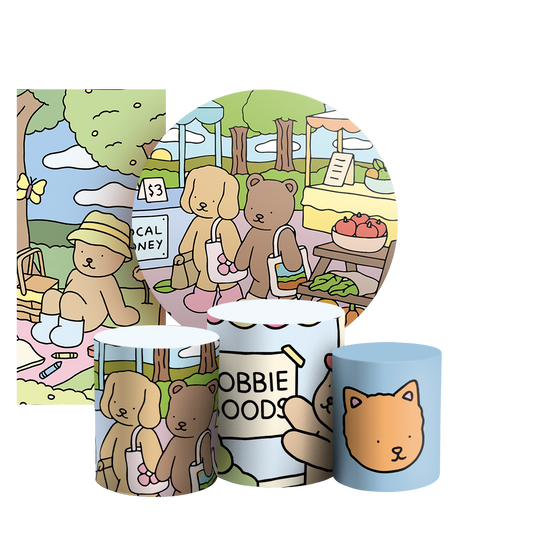 Arte Digital Painel de Festa - Bobbie Goods 804531