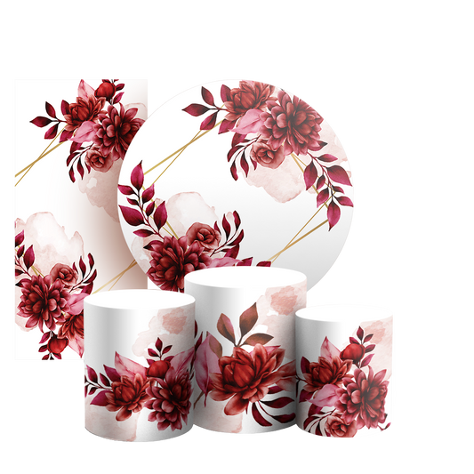 Arte Digital Painel de Festa - Floral 804536