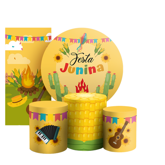 Arte Digital Painel de Festa - Festa Junina 804557