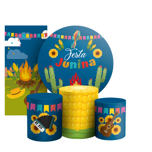 Arte Digital Painel de Festa - Festa Junina 804558