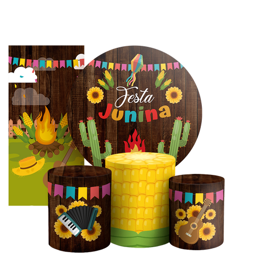 Arte Digital Painel de Festa - Festa Junina 804559