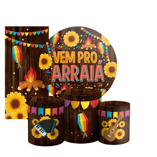 Arte Digital Painel de Festa - Festa Junina 804560