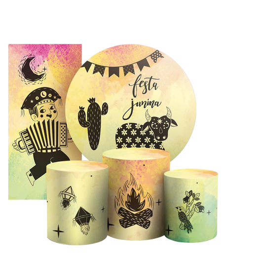 Arte Digital Painel de Festa - Festa Junina 804602