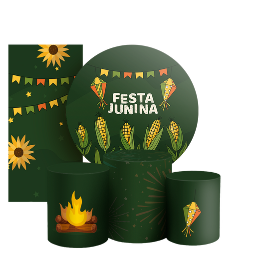Arte Digital Painel de Festa - Festa Junina 804604