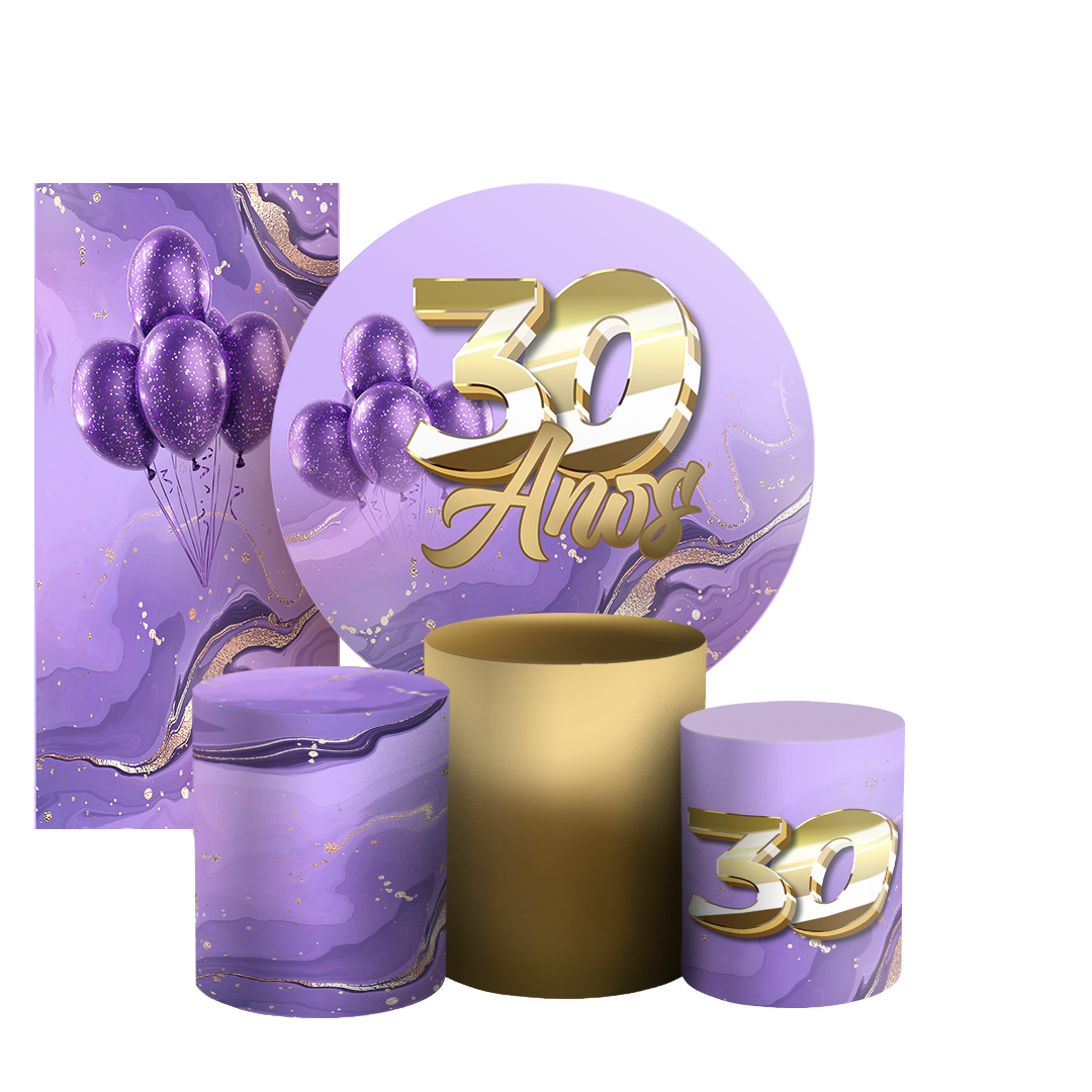 Arte Digital Painel de Festa - 30 Anos 804607