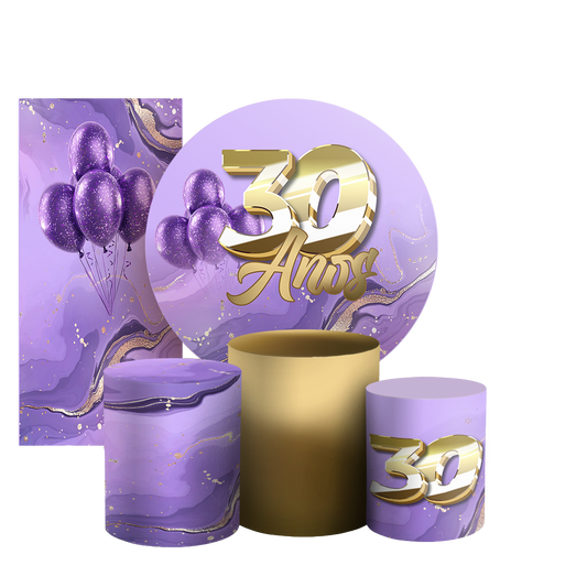 Arte Digital Painel de Festa - 30 Anos 804607