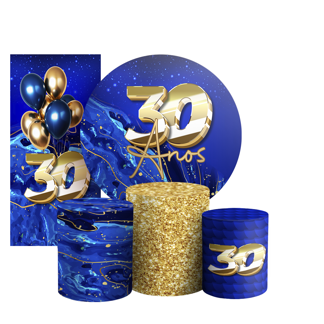 Arte Digital Painel de Festa - 30 Anos 804608