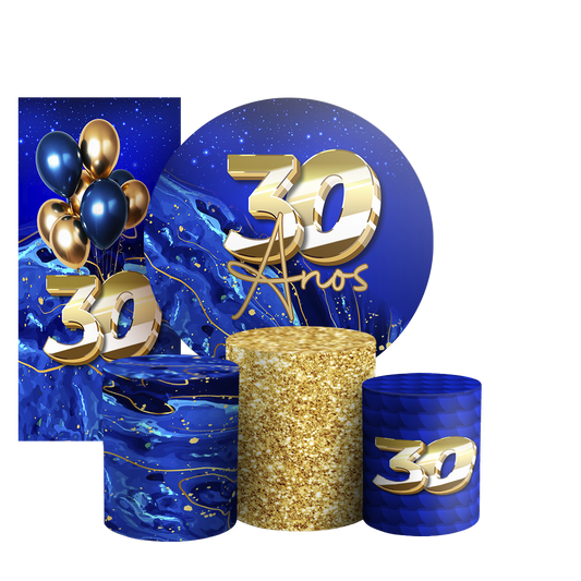 Arte Digital Painel de Festa - 30 Anos 804608