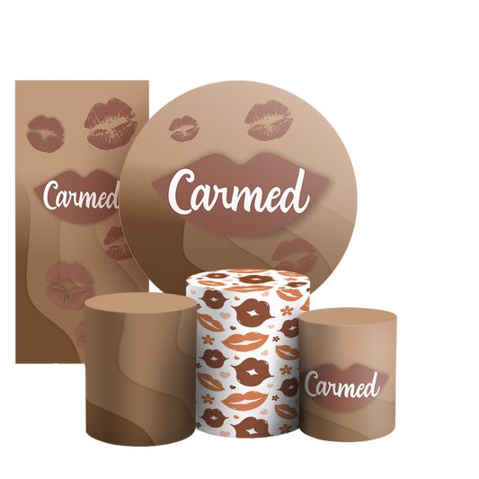 Arte Digital Painel de Festa - Carmed 804620