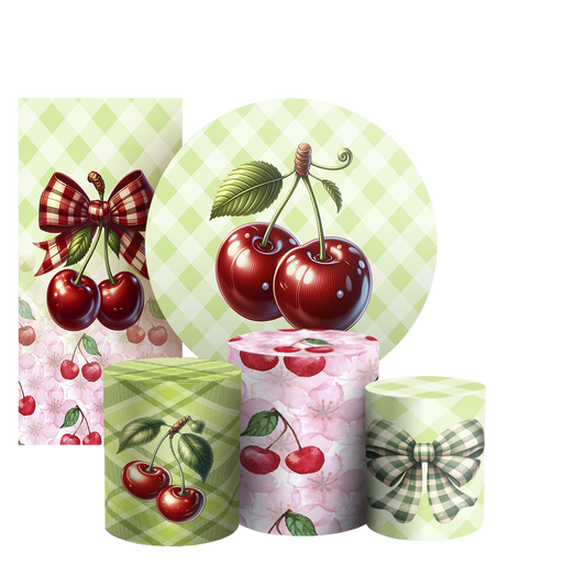 Arte Digital Painel de Festa - Cerejinha 804623