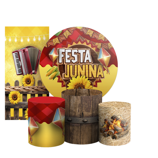 Arte Digital Painel de Festa - Festa Junina 804636