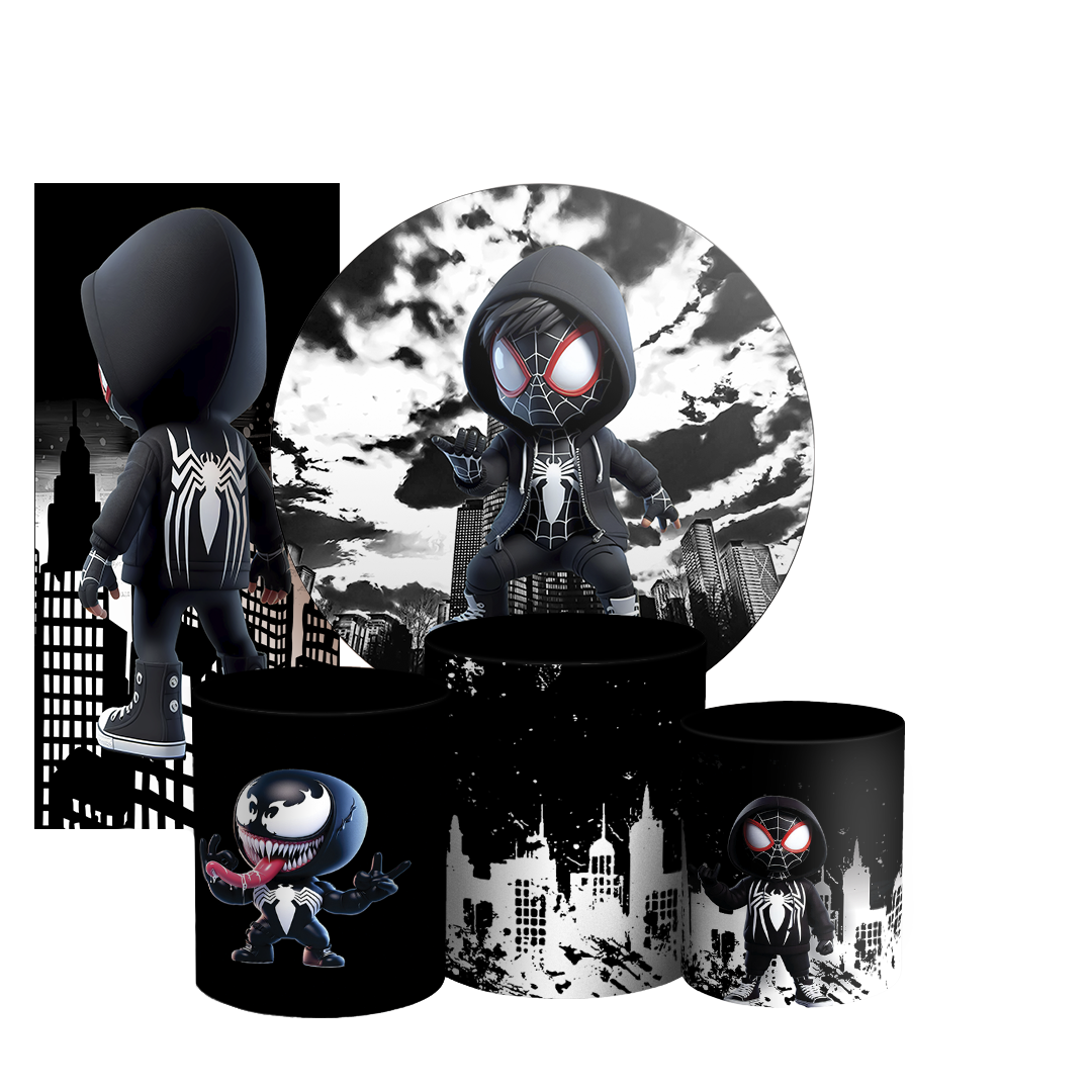 Arte Digital Painel de Festa - Homem Aranha 804640