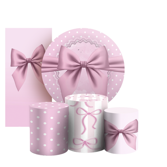 Arte Digital Painel de Festa - Laços 804644