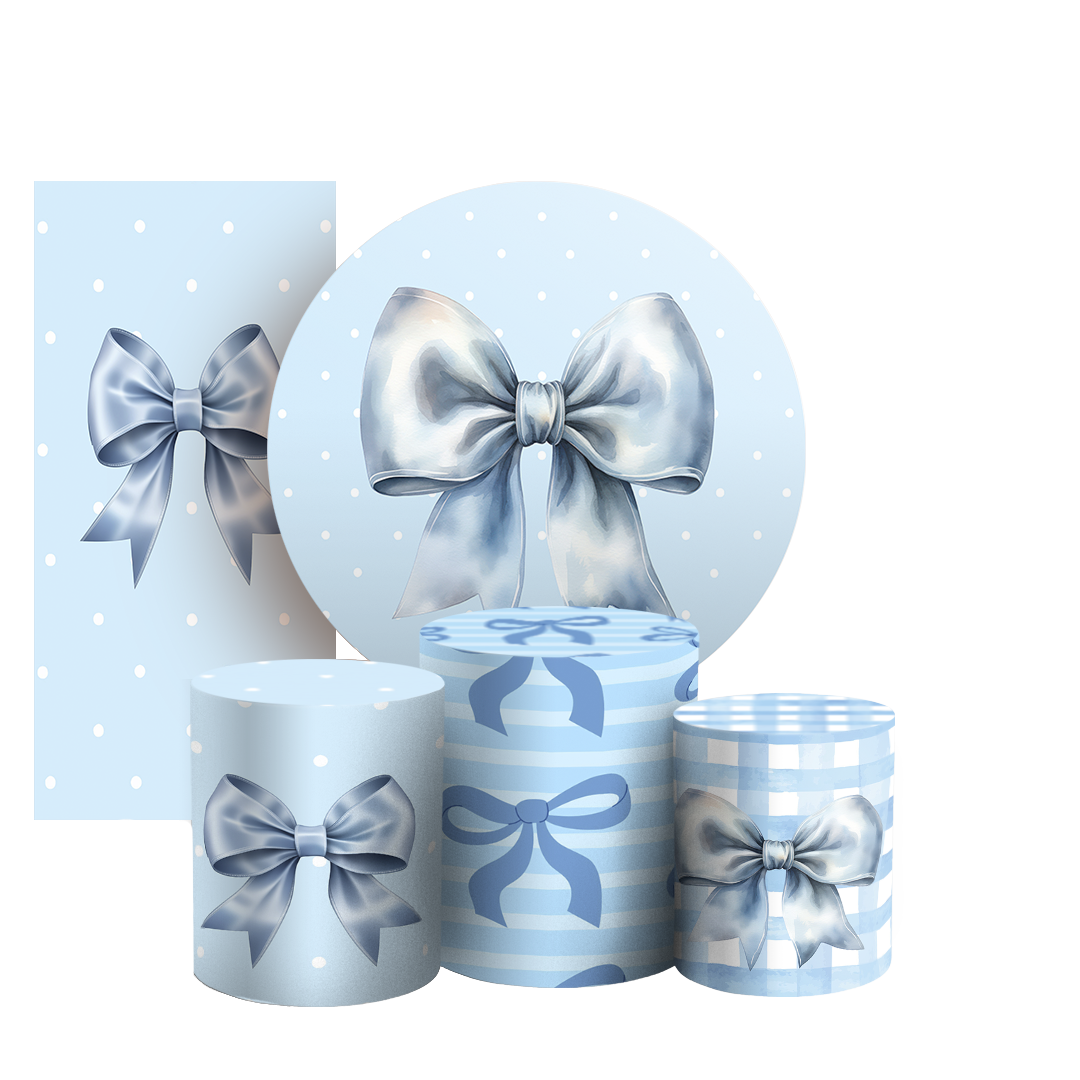 Arte Digital Painel de Festa - Laços 804645