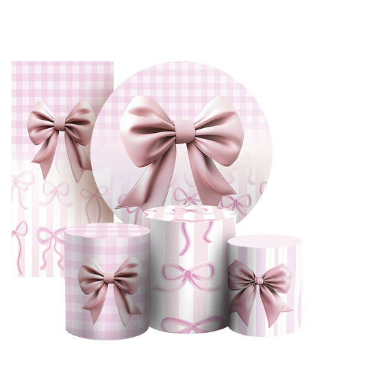 Arte Digital Painel de Festa - Laços 804646