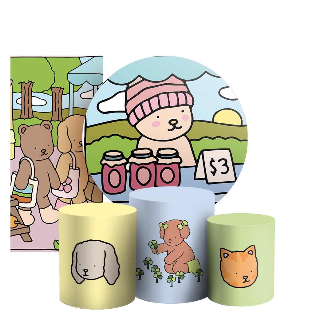 Arte Digital Painel de Festa - Bobbie Goods 804691