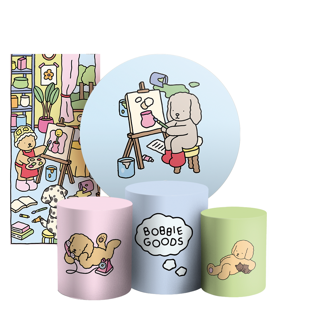 Arte Digital Painel de Festa - Bobbie Goods 804692