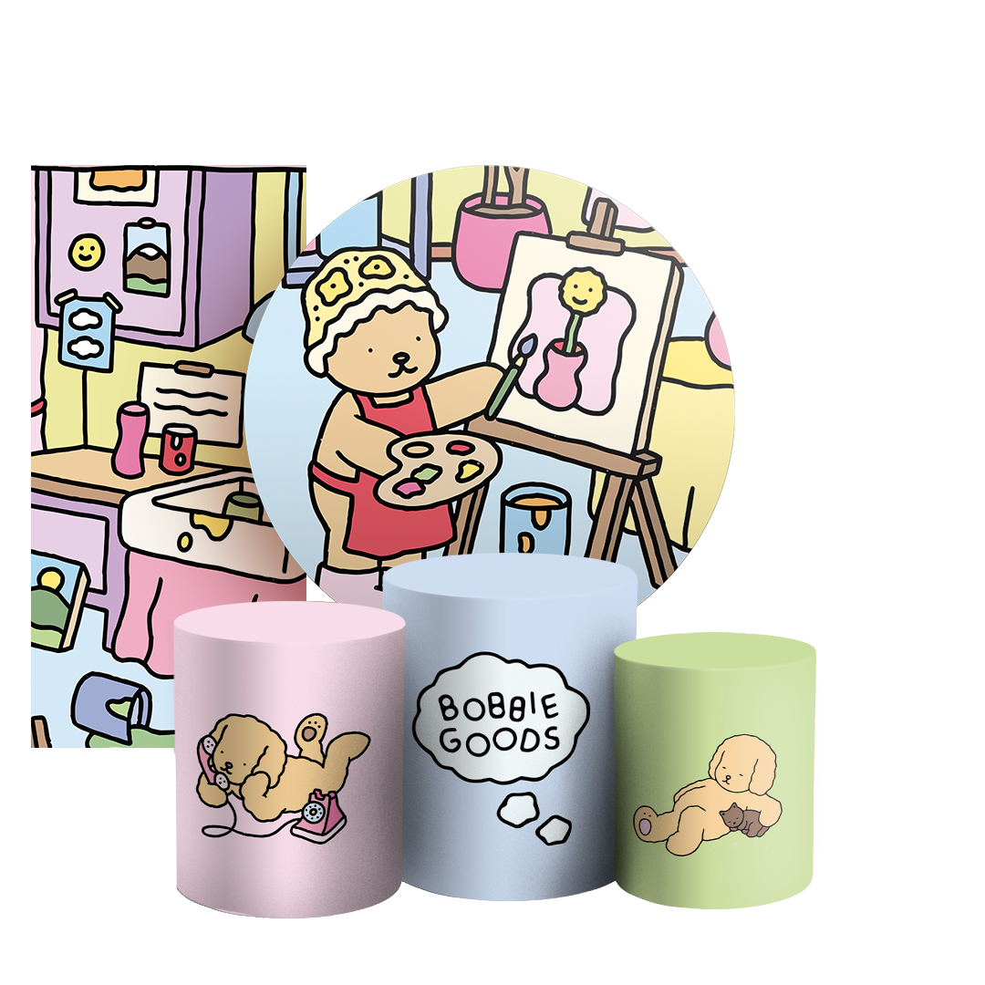 Arte Digital Painel de Festa - Bobbie Goods 804693
