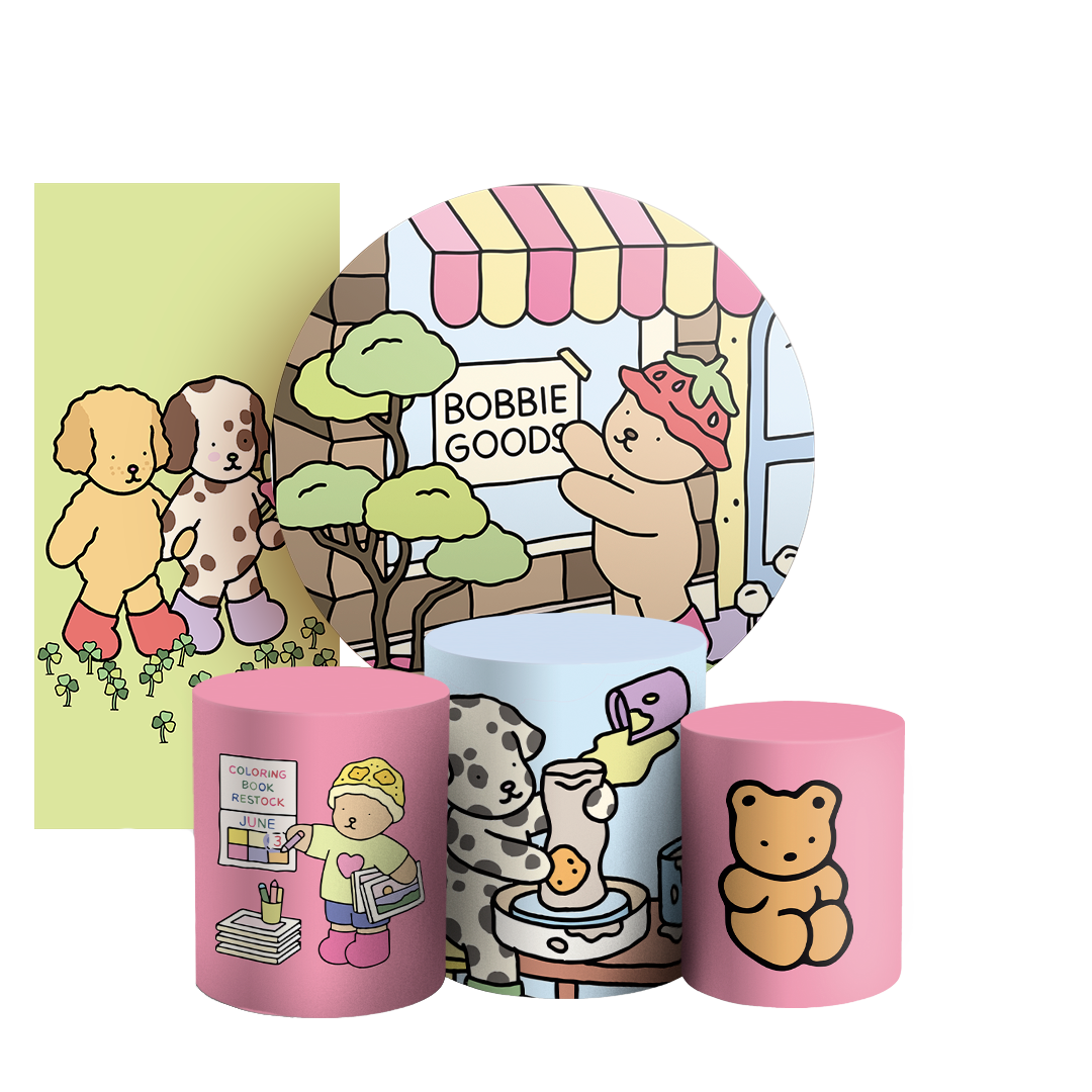 Arte Digital Painel de Festa - Bobbie Goods 804694