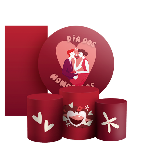 Arte Digital Painel de Festa - Namorados 804703