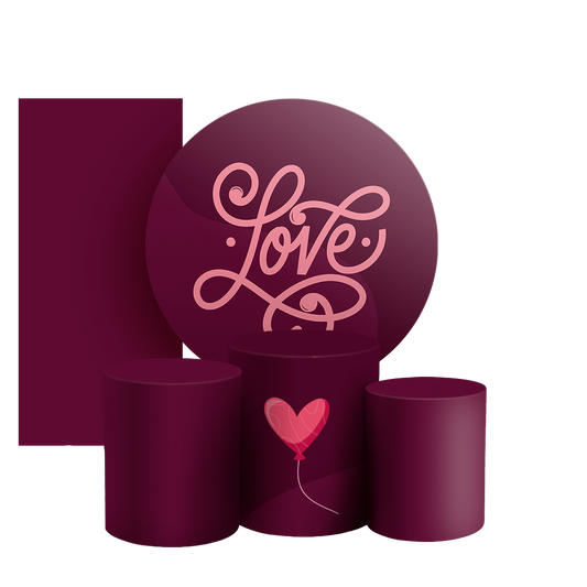 Arte Digital Painel de Festa - Namorados 804706