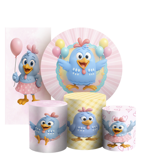 Arte Digital Painel de Festa - Galinha Pintadinha 804735