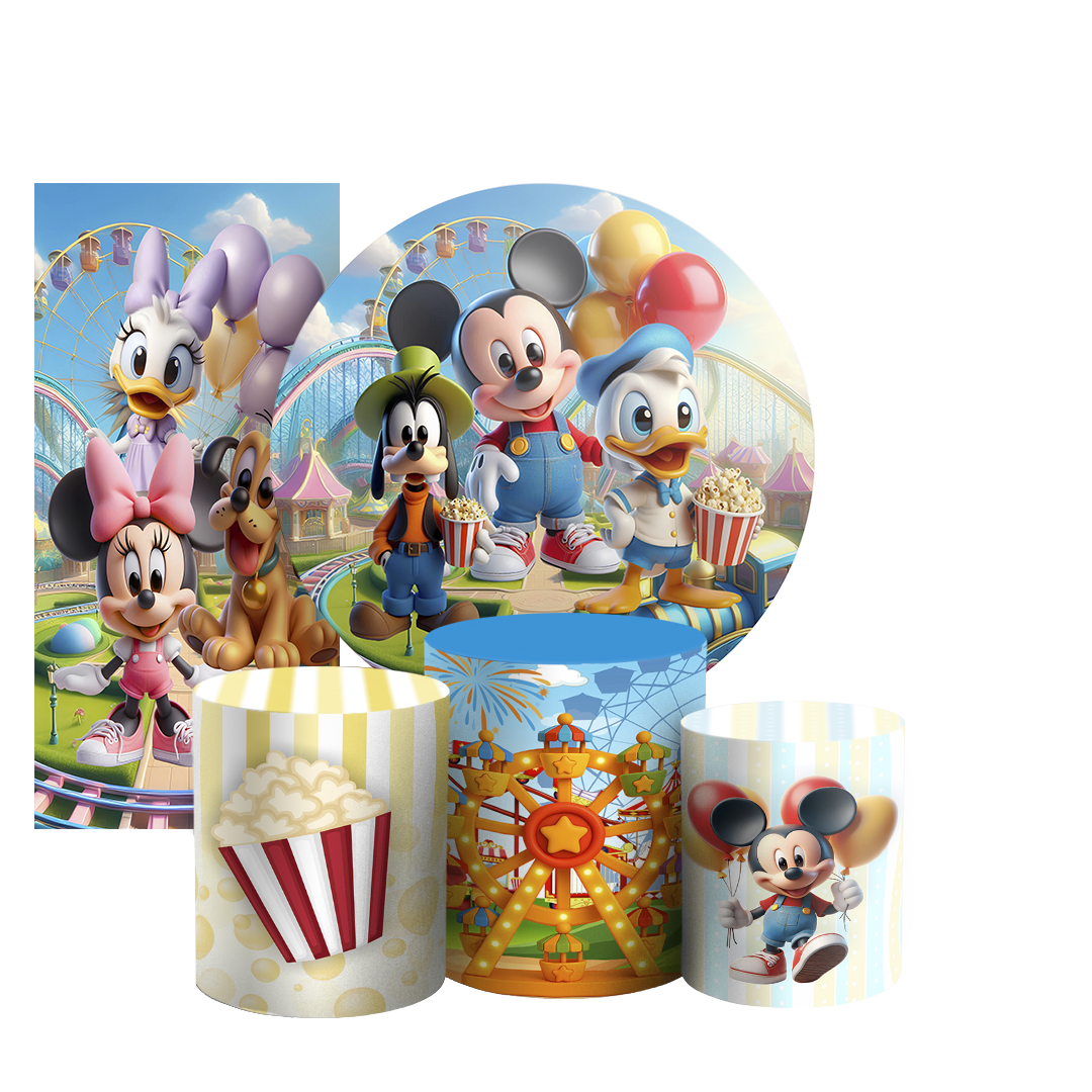 Arte Digital Painel de Festa - Turma Do Mickey E Minnie 804774