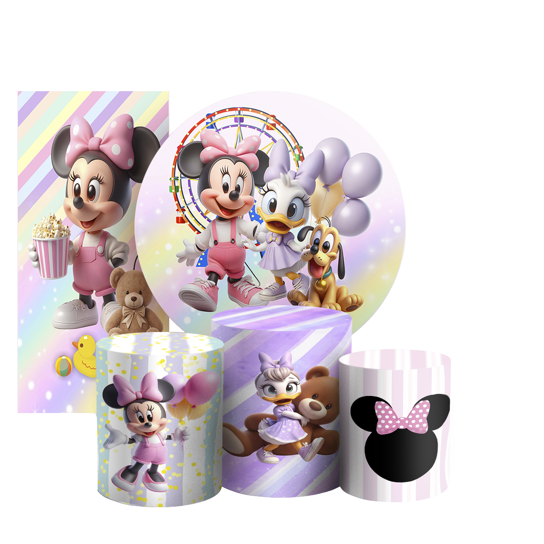 Arte Digital Painel de Festa - Turma Do Mickey E Minnie 804775