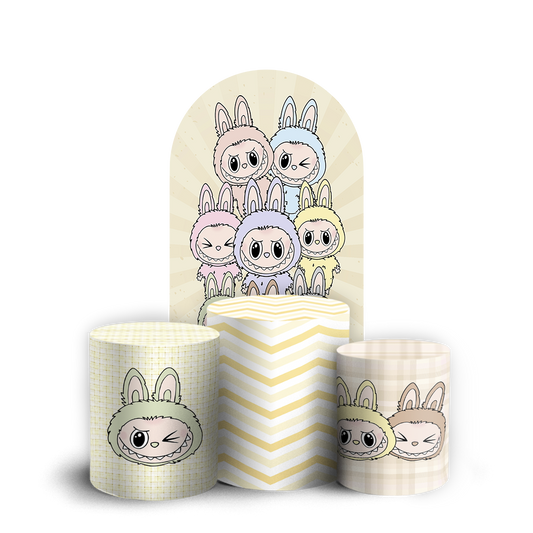 Arte Digital Painel de Festa - Labubu 804786