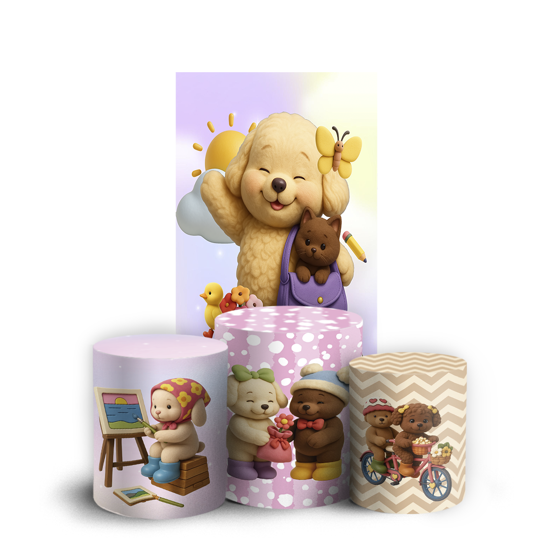 Arte Digital Painel de Festa - Bobbie Goods 804802