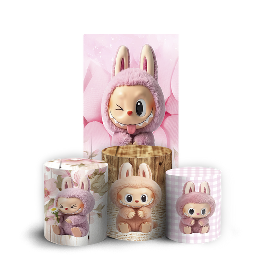 Arte Digital Painel de Festa - Labubu 804807