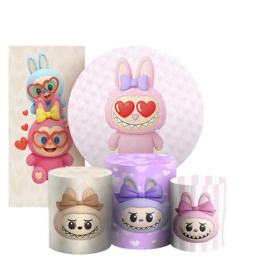 Arte Digital Painel de Festa - Labubu 804838