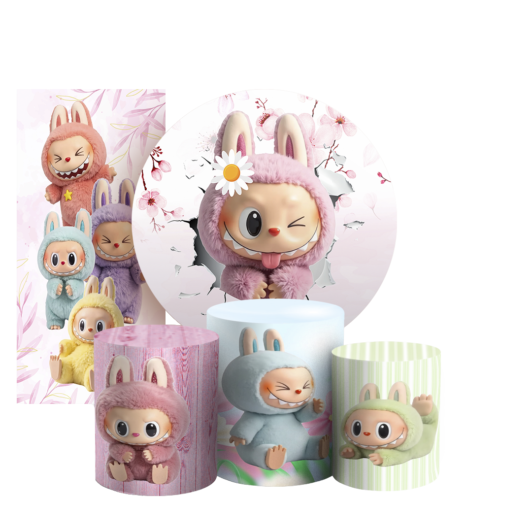 Arte Digital Painel de Festa - Labubu 804839