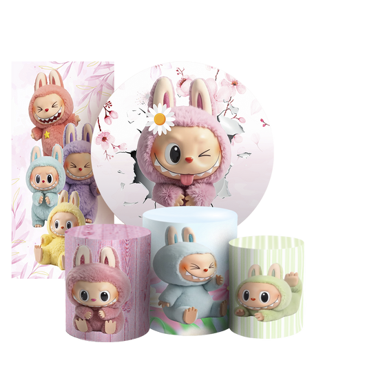 Arte Digital Painel de Festa - Labubu 804839