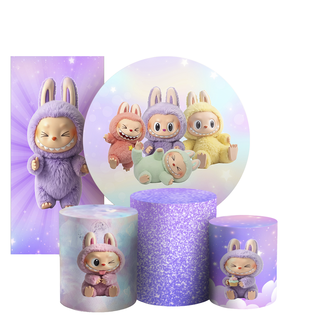 Arte Digital Painel de Festa - Labubu 804840