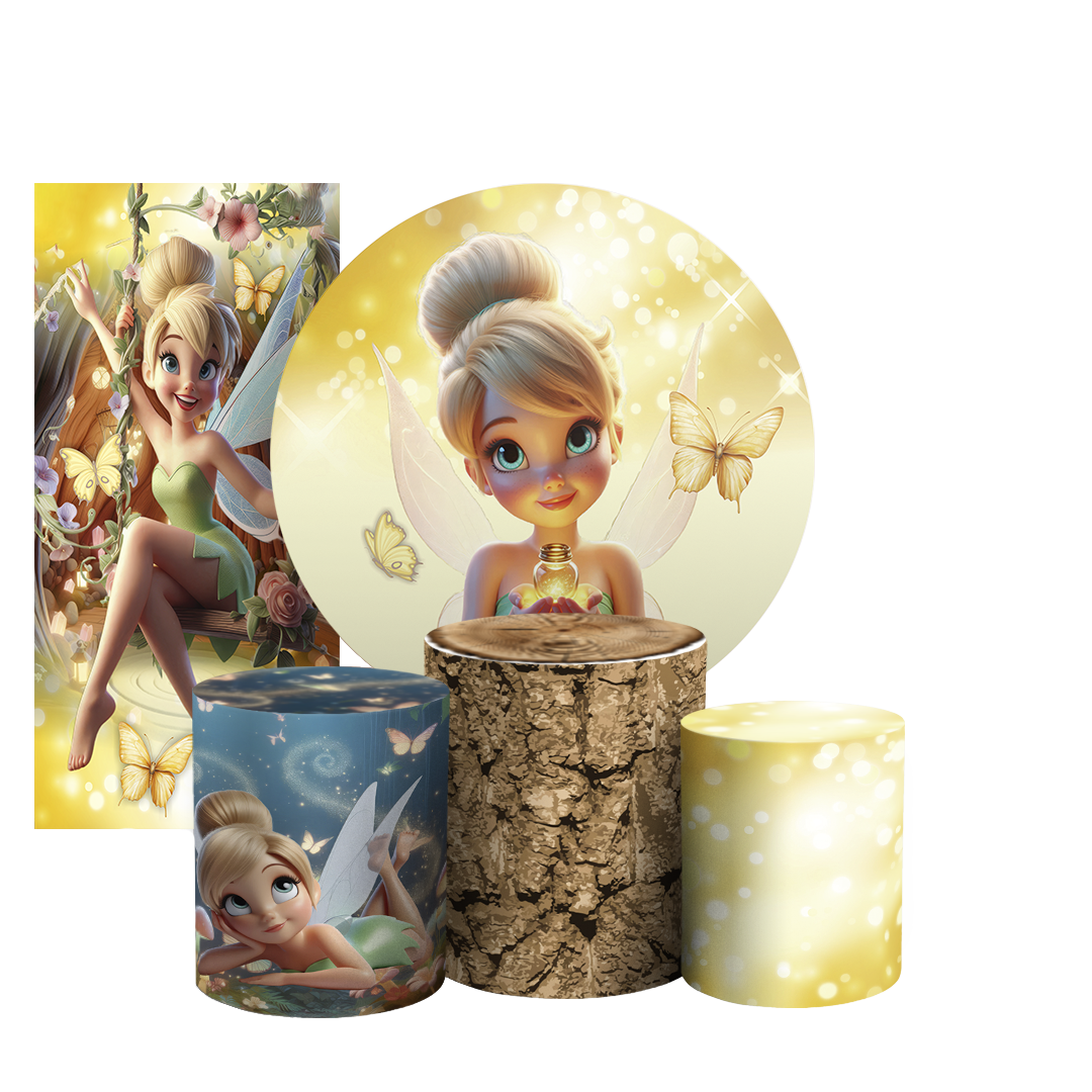 Arte Digital Painel de Festa - Sininho Tinkerbell 804949