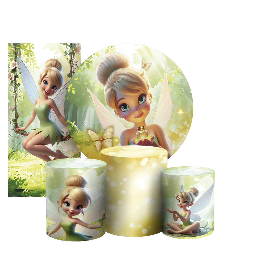 Arte Digital Painel de Festa - Sininho Tinkerbell 804950