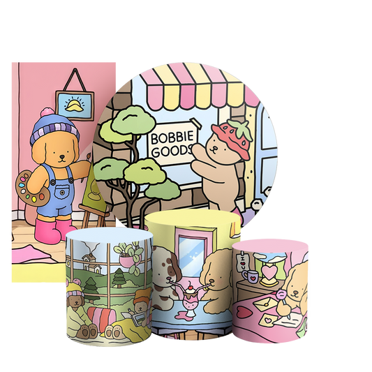 Arte Digital Painel de Festa - Bobbie Goods804962