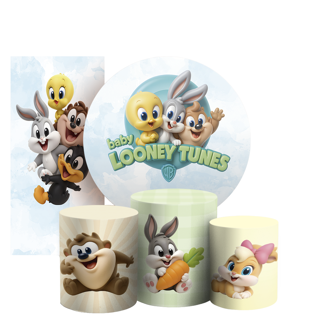 Arte Digital Painel de Festa - Looney Tunes 804983