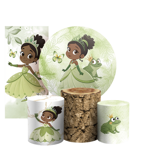 Arte Digital Painel de Festa - Princesa Tiana 805007