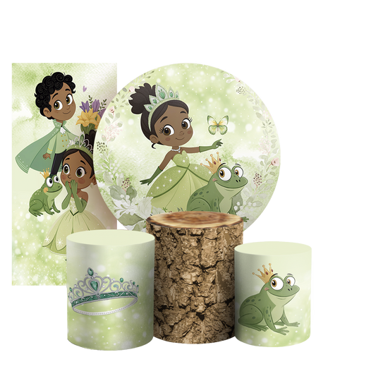 Arte Digital Painel de Festa - Princesa Tiana 805008