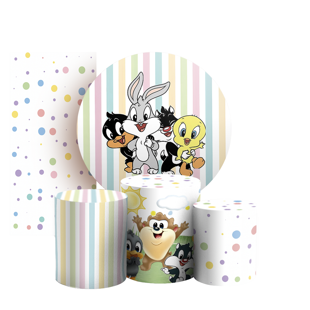 Arte Digital Painel de Festa - Looney Tunes 805023