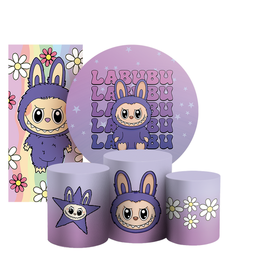 Arte Digital Painel de Festa - Labubu 805039