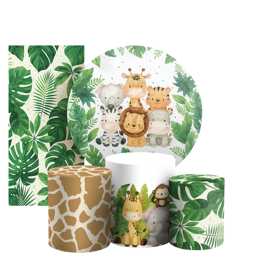 Arte Digital Painel de Festa - Safari 805063