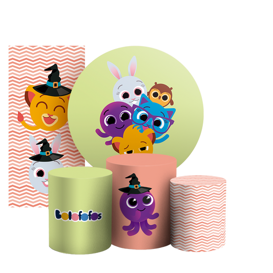 Arte Digital Painel de Festa - Bolofofos 805178