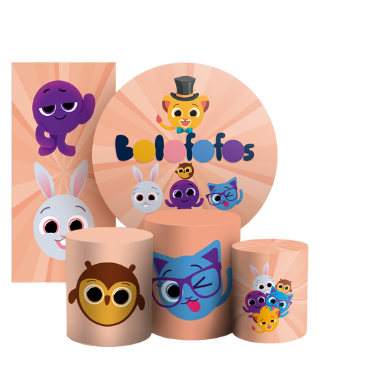 Arte Digital Painel de Festa - Bolofofos 805181