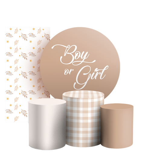 Arte Digital Painel de Festa - Revelação 805185